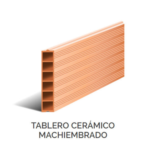 Productos - Tablero Cerámico Machiembrado