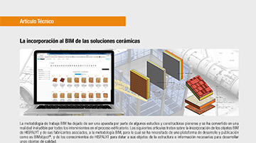 La incorporación al BIM de las soluciones cerámicas